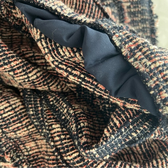 Rebecca Taylor Navy and Pink Tweed Jacket Size 10 - Picture 11 of 11